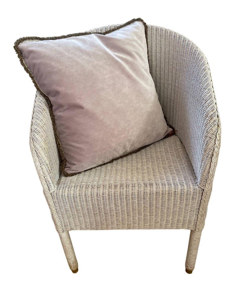 SAMTKISSEN 50 CM X 50 CM, MAUVE