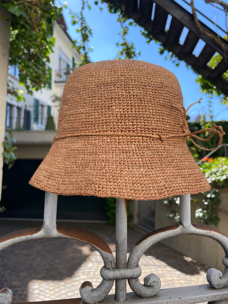 HUT B6, RAFFIA, FARBE LIN