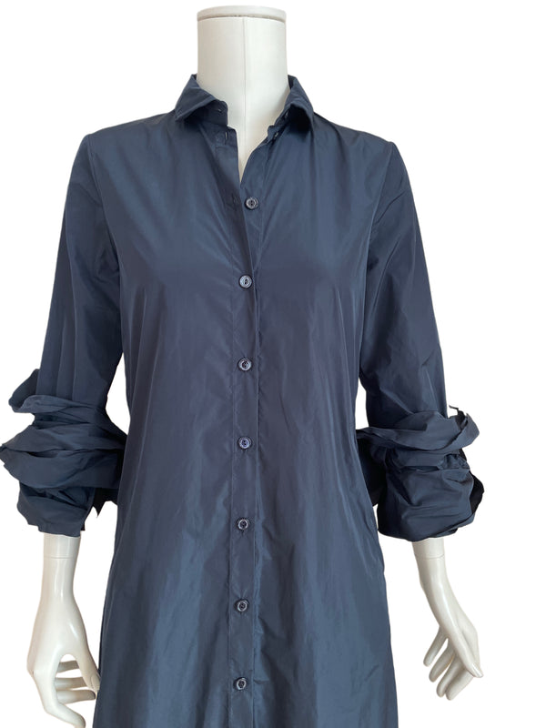 DECO DRESS VON KATHARINA HOVMAN NACHTBLAU