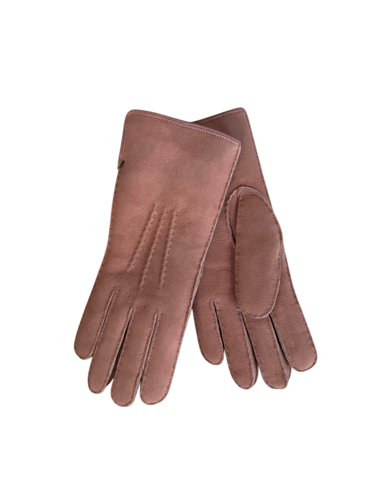LAMMFELL HANDSCHUHE VON ALPO, LADIES ROSA
