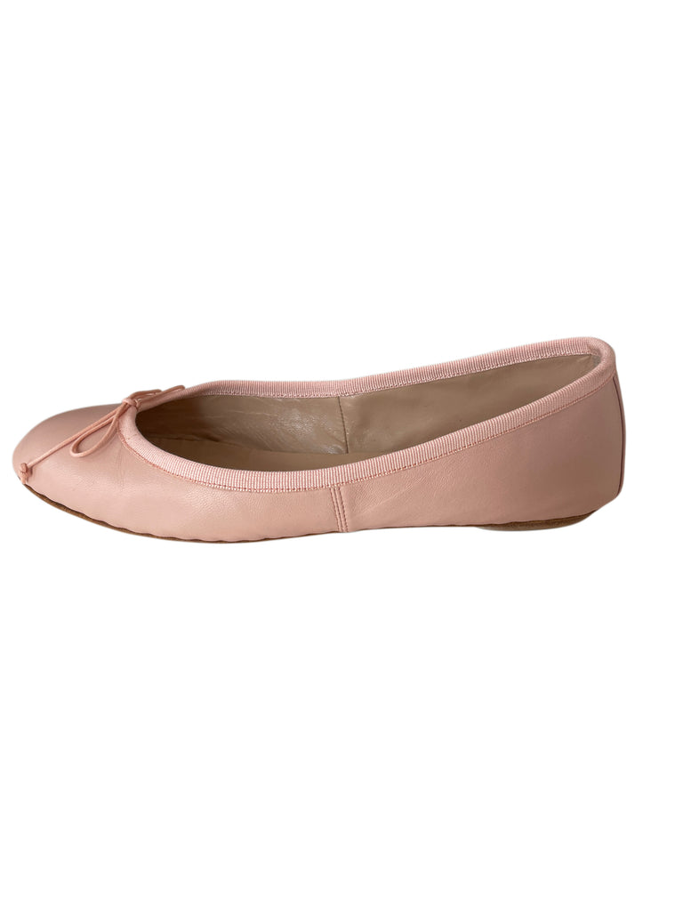 BALLERINA ROSA LEDER