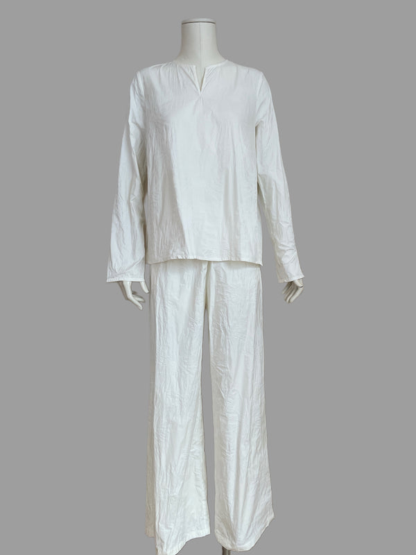 TAFT SHIRT VON KATHARINA HOVMAN CREMA