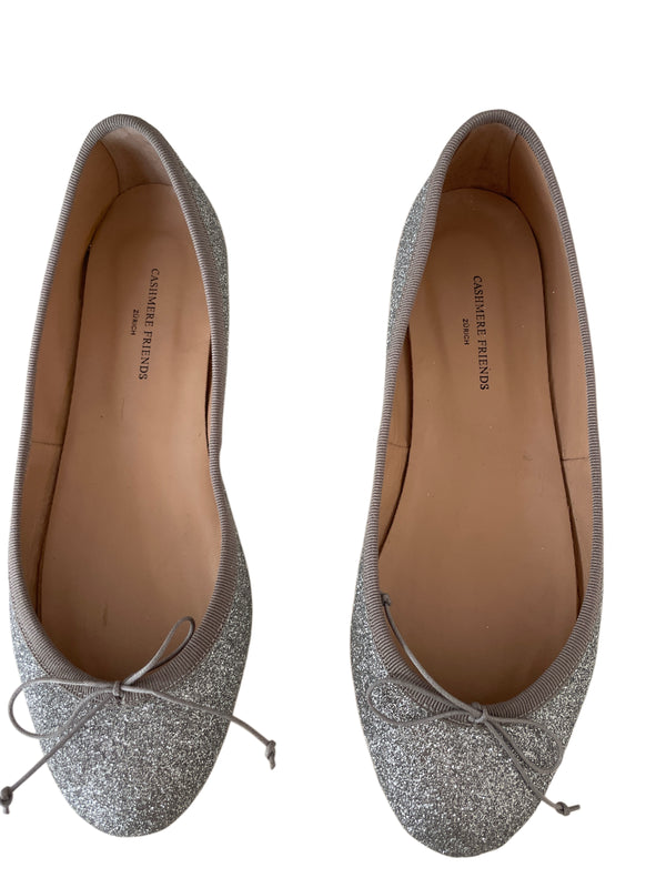 BALLERINA GLITTER SILBER