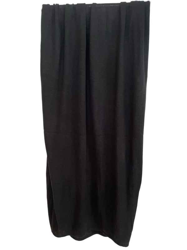 AMBICA BIG SCARF/CAPE/PLAID BLACK