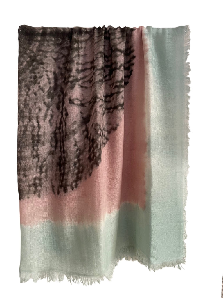 CASHMERE SCHAL SUN TIE DYE NO1 - Cashmere Friends