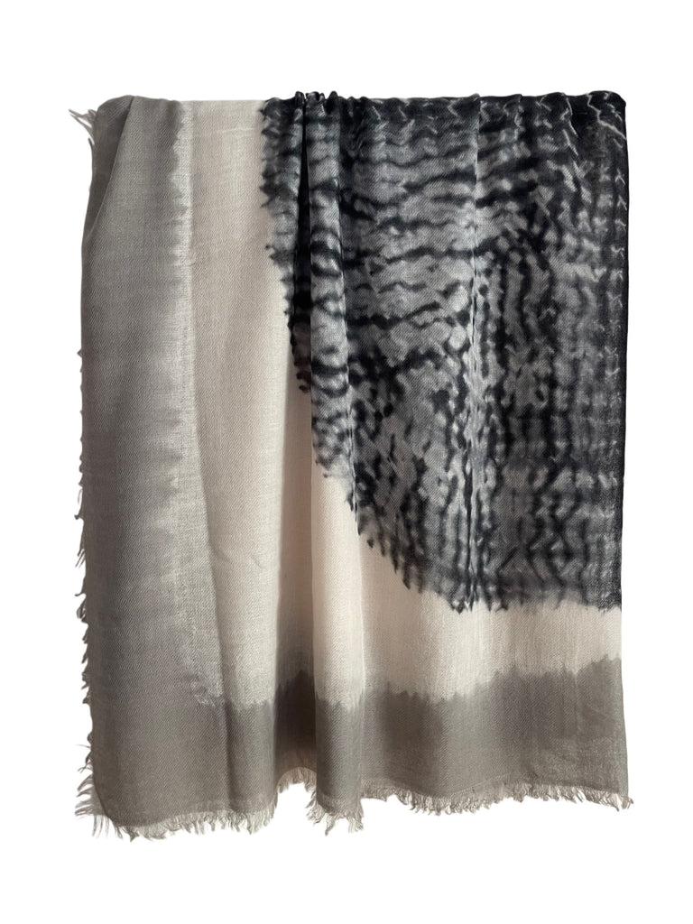 CASHMERE SCHAL SUN TIE DYE NO2 - Cashmere Friends