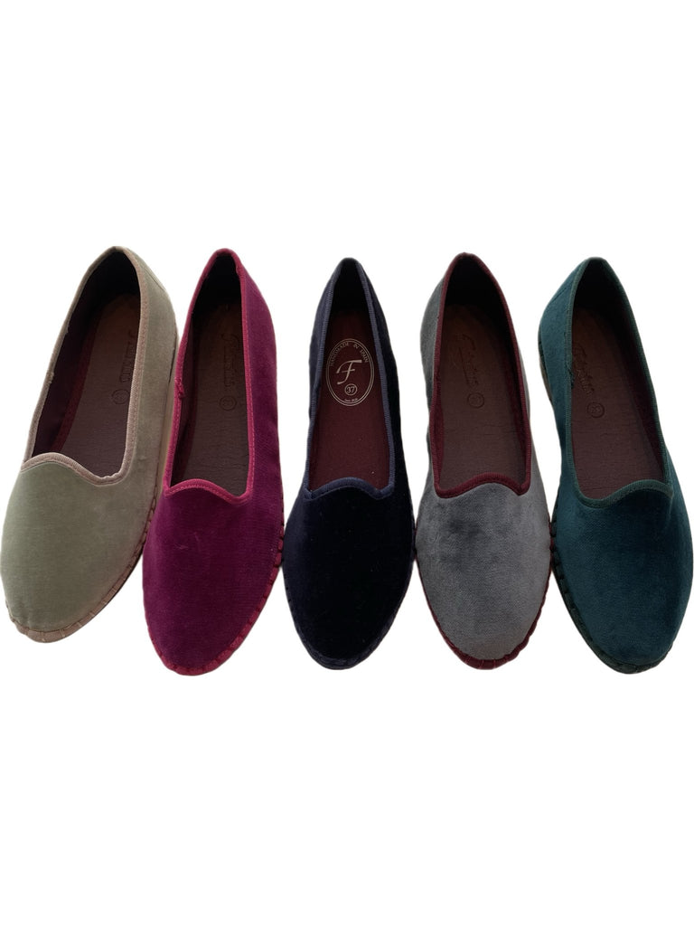 VELOURS SAMT SLIPPER - Cashmere Friends